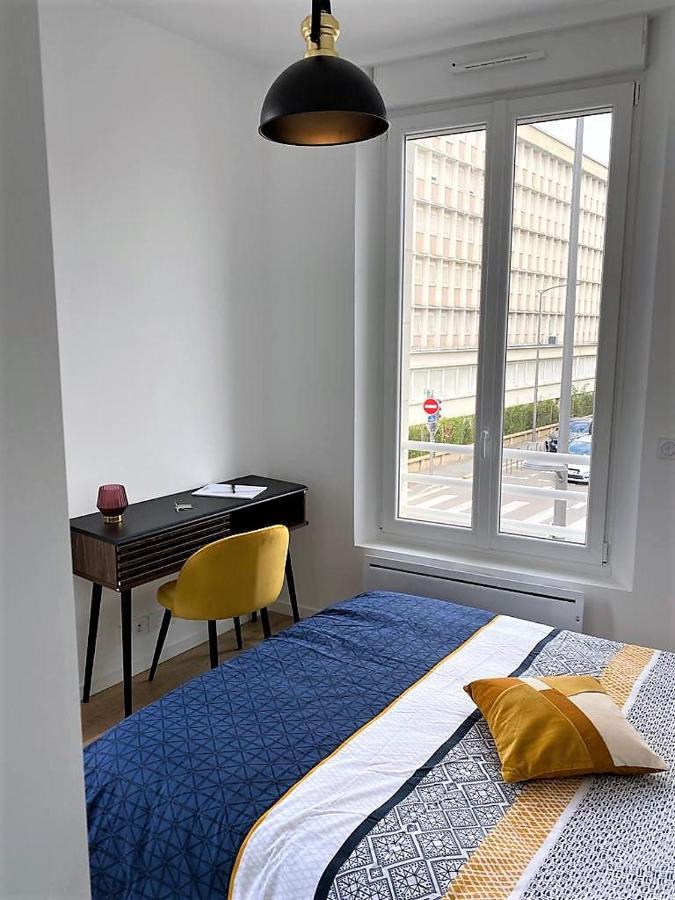 ריימס Ponsardin #55 Spacieux Appartement 3 Ch 6 Couchages מראה חיצוני תמונה