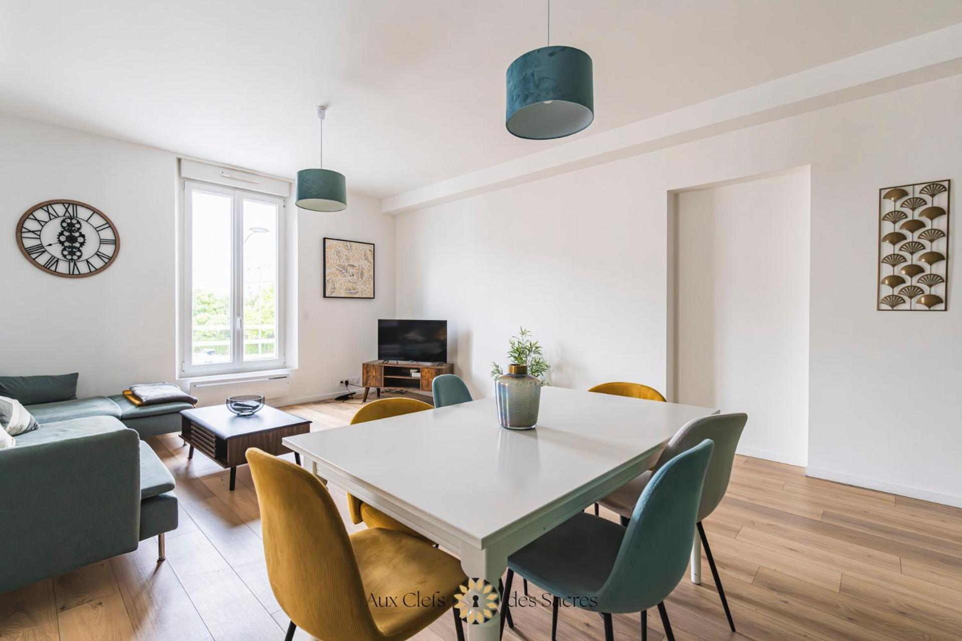 ריימס Ponsardin #55 Spacieux Appartement 3 Ch 6 Couchages מראה חיצוני תמונה